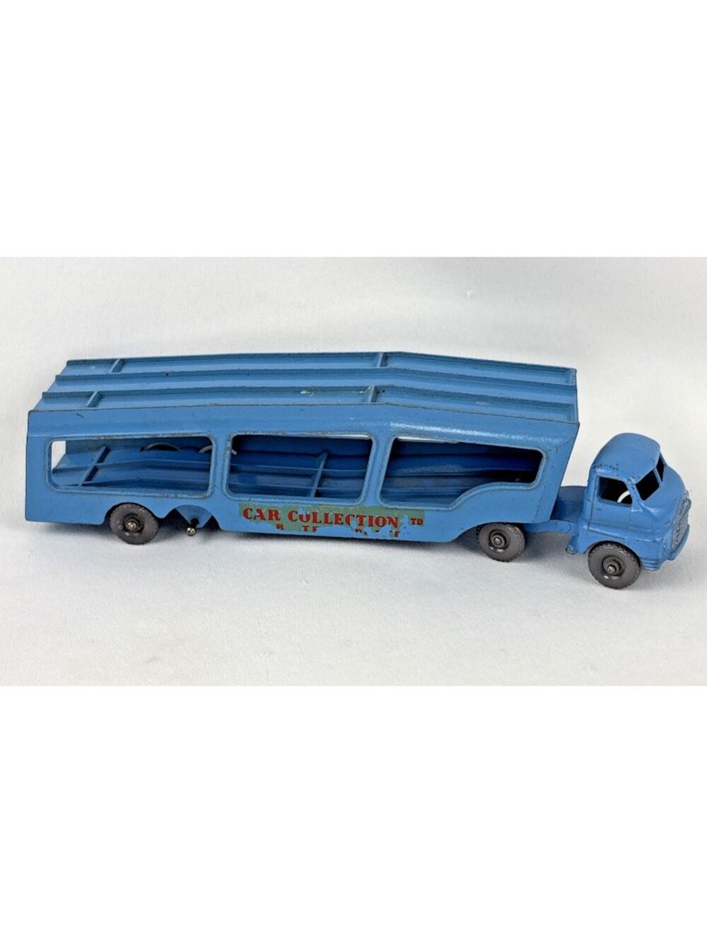 Matchbox By Lesney Accessory Packs No. 2 Car Transporter Blue Missing Wheel